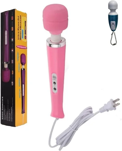 Vista 8 de Masajeador vibratorio eléctrico de mano para mujer, para recuperación deportiva, dolor ACH, hombro, cuello, piernas, mano, masajeador de pies