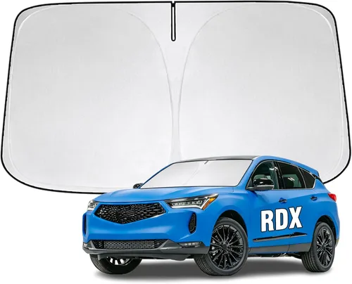 Vista 179 de Parasol para parabrisas Acura MDX 2001-2013, protector de parabrisas 300T, bloquea los rayos UV, ajuste personalizado, MDX para parabrisas