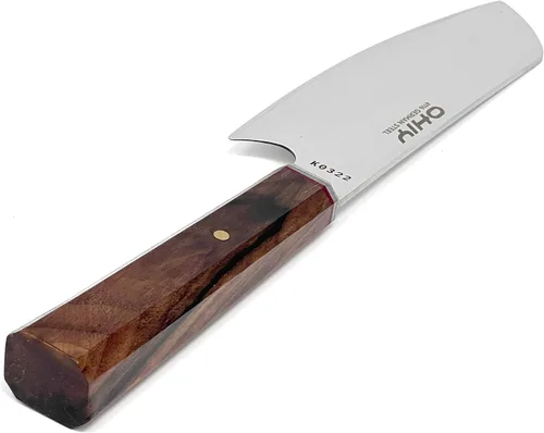 Vista 2 de Cuchillos de cocina Curvos Cuchillo de Acción de Chef con hoja afilada ultra fina y ligera de 6 pulgadas