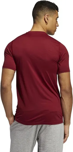Vista 2 de adidas Hombre Regular, Borgoña (Collegiate Burgundy)-blanco