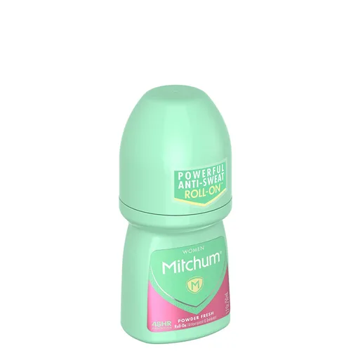 Vista 2 de Mitchum Rollo invisible para mujer, polvo fresco, 1.7 onzas (paquete de 2)