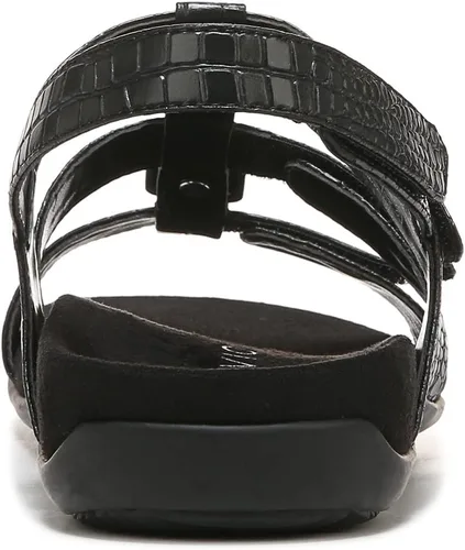 Vista 7 de Vionic Sandalia Rest Amber Backstrap para mujer, Negro