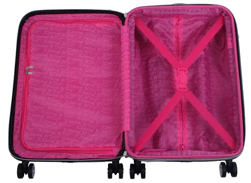 Vista 6 de Betsey Johnson Colección de equipaje a cuadros de 30.0in, extensible resistente a los arañazos (ABS + PC) maleta rígida Bolsa ligera de diseño