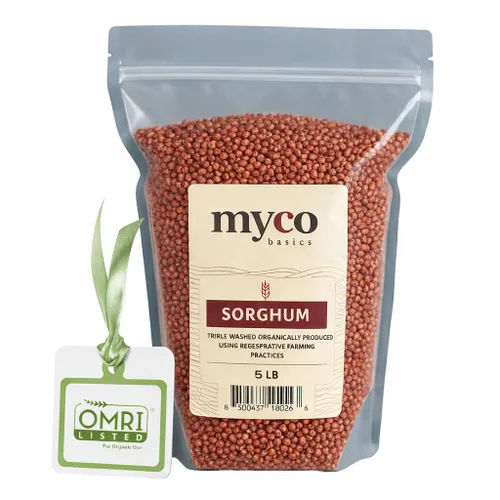 Vista 6 de Mycology Basics - Sorgo orgánico (2.0 libras)