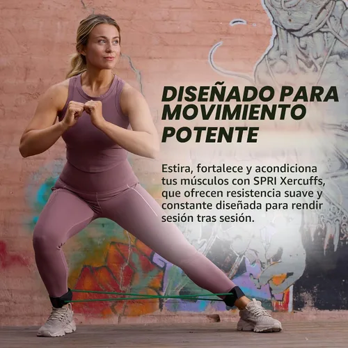 Vista 2 de Cuerda elástica para ejercicios de resistencia SPRI Xercuff