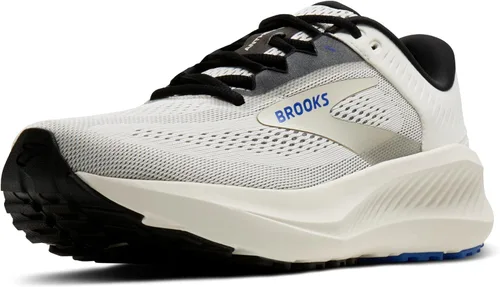 Vista 10 de Brooks Anthem 8 - Tenis de correr para hombre Blanco/Negro/Bronceado