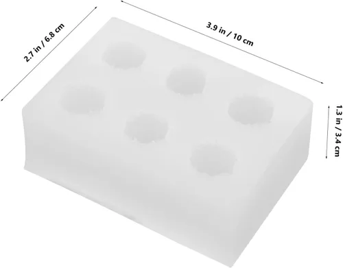 Vista 2 de Molde de silicona para fondant, forma de fruta de cavidad, molde para hornear para decoración de pasteles, chocolate y dulces, fácil de desmoldear
