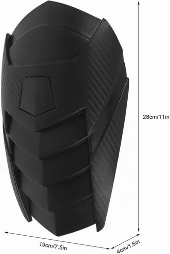 Vista 5 de KIMISS - Cubierta para rueda trasera de motocicleta, protector de plástico ABS KIMISS para neumáticos traseros a prueba de salpicaduras, universal