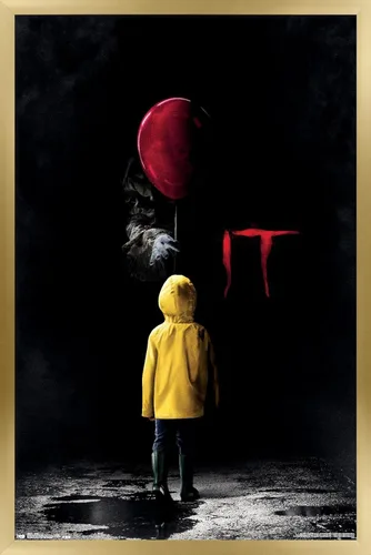 Vista 13 de Trends International IT-Teaser - Póster de pared de una hoja, 14.725 x 22.375 pulgadas, versión enmarcada de madera de granero