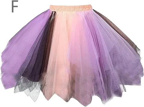 Vista 64 de Falda tutú de ballet para disfraz de fiesta de mujer