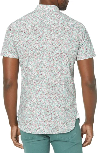 Vista 2 de BOSS Camisa de manga corta con botones para hombre