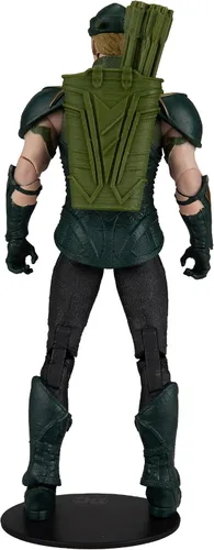 Vista 6 de McFarlane Toys - Figura DC Direct Gaming de 7 pulgadas con cómic - Injustice 2 WV1 - Green Arrow
