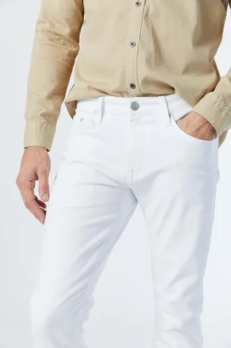 Vista 60 de Mavi Jake - Jeans para hombre, tiro regular, pierna ajustada