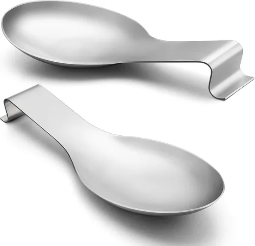 Vista 12 de LIANYU Soporte para cuchara negro para encimera de cocina, espátula de acero inoxidable, soporte para utensilios de cuchara y cucharón apto