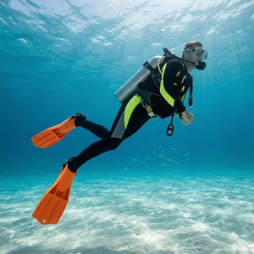 Vista 2 de Apeks Aletas de buceo RK3 HD - Naranja, Pequeña