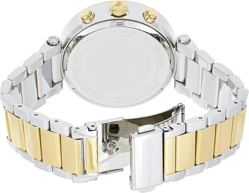 Vista 2 de Michael Kors Reloj Parker de Michael Kors Watches Estándar DoradoPlateado