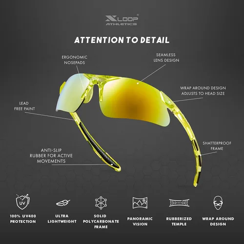 Vista 6 de Lentes de sol deportivas para niños y niñas de 3 a 10 años de edad, para béisbol, ciclismo, softbol, lentes UV400