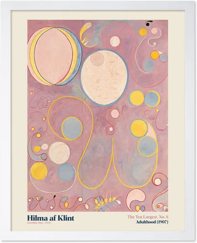 Vista 21 de Poster Master Póster de ilustración vintage, impresión retro moderna, los diez más grandes n.º 1, infancia, flor, abstracto, regalo para artista