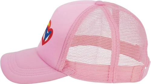 Vista 3 de Trucker Hat Mesh Baseball Cap Adjustable Dad Hat Unisex