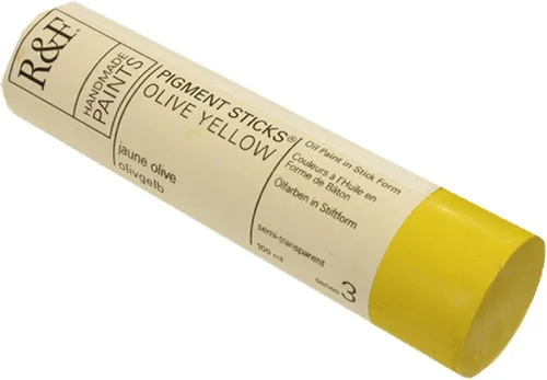 Vista 60 de R&F Handmade Paints - Pigmento profesional al óleo en barra, naranja lizarina, 6.4 fl oz