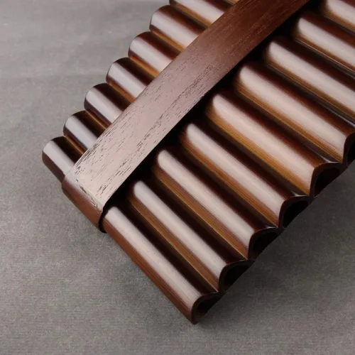 Vista 6 de 22/25 tubos C Key Profesional Pan Flauta China Tradicional Instrumento Musical Tubos de Pan Tubos Fácil de Aprender con Exquisitas Tubos de Pan
