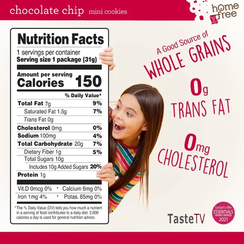 Vista 2 de HomeFree “Treats You Can Trust” Minigalletas libres de gluten
