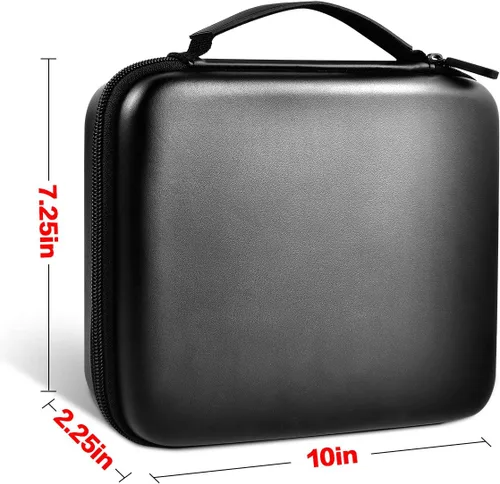 Vista 5 de GWCASE Estuche organizador de anillos caja de colección de joyería con 42 ranuras. Soporte para bandeja de anillos para más de 50 anillos, aretes