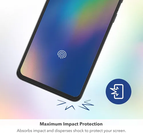 Vista 2 de Max Protection 990307905 - Protector de pantalla de vidrio híbrido, 2 unidades, hecho para Samsung GS21 5G, transparente