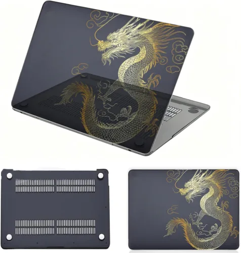 Vista 14 de Funda para laptop compatible con MacBook Air de 15 pulgadas, versión 2026-2023 M5 A3448 M4 A3241 A3114 M3 A2941 M2 Chip con pantalla de retina Mapa