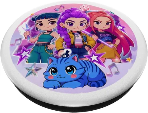 Vista 2 de Mira Zoey Rumi PopSockets Adhesivo PopGrip