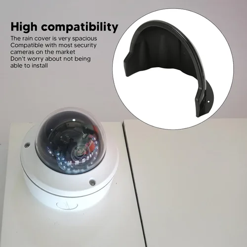 Vista 5 de Carcasa universal para cámara de seguridad, material ABS, alta compatibilidad, diseño de cable imperceptible, diseño imperceptible, compatible