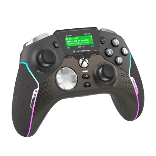 Vista 2 de Turtle Beach Stealth Ultra High-Performance Wireless Gaming Controller Licensed for Xbox Series XS, Xbox One, Windows PC & Android LED Dashboard