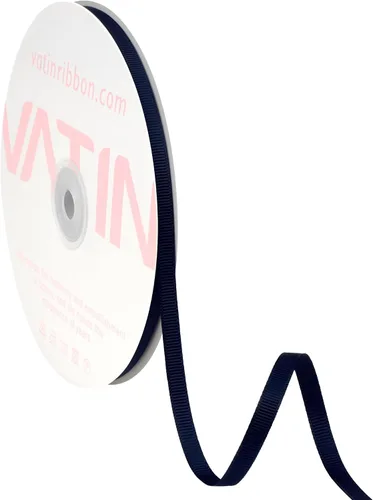 Vista 164 de VATIN Cinta de Grogrén Negra, 1-1/2" x 50 Yardas Continuas, Cinta de Grogrén de Poliéster Negra, Usar para Lazos de Bricolaje, Accesorios