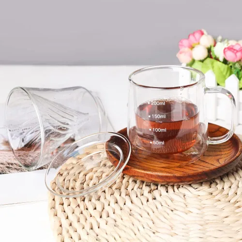Vista 4 de FISHNU TaiLake - Taza de café autofabricante, perfecta para café de una sola porción, experimenta el arte de verter una taza de café