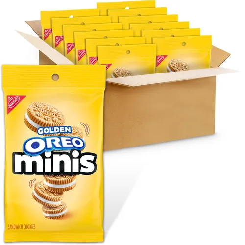 Vista 27 de OREO - Galletas sándwich de chocolate, 60 paquetes de aperitivos (2 galletas por paquete)