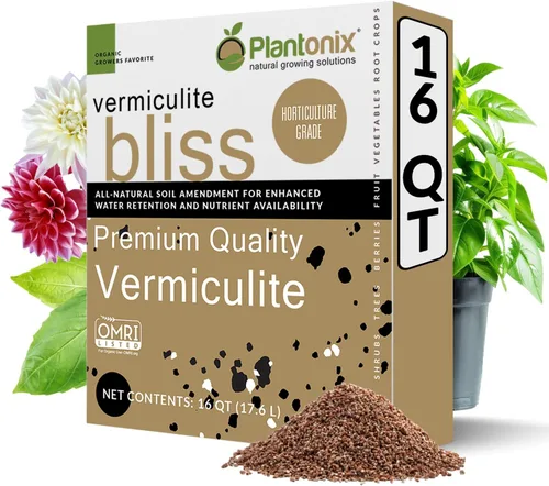 Vista 12 de Perlite Bliss (16 qts) - Perlite orgánico para plantas - Perlite grueso a granel como enmienda del suelo - Perlite en trozos para plantas, tierra