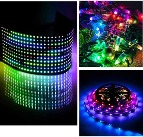 Vista 9 de Controlador LED Bluetooth VIPMOON 5-24V SP110E, paquete de 2