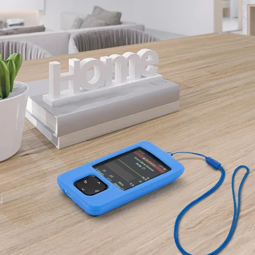 Vista 6 de Dexcom G7 - Funda para receptor con cordón y 2 protectores de pantalla (rojo)