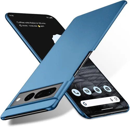 Vista 12 de Bastmei Funda para Google Pixel 7 5G (2022), extremadamente ligera, ultra ligera, súper delgada, protección de cámara, carcasa de PC dura