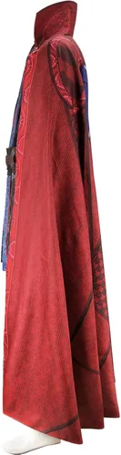 Vista 3 de HLENOK Strange Stephen - Disfraces de cosplay para hombre, bata medieval, disfraz de maestro para Halloween