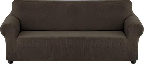 Vista 20 de CONRUSER Funda elástica para sofá, impermeable, funda de sofá suave, protector de muebles con parte inferior elástica para niños, mascotas Aqua