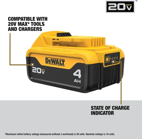 Vista 2 de DeWalt DCB204- 2 20 V max Premium XR Li-Ion, 2