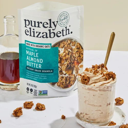 Vista 3 de Purely Elizabeth, granola orgánica de grano antiguo