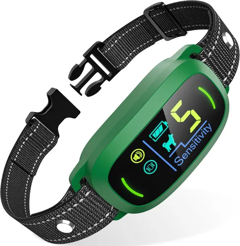 Vista 15 de FAFAFROG Collar Antiladridos para Perros de Tamaño Grande, Mediano y Pequeño, Collar Antiladridos Inteligente Recargable, Collar de Adiestramiento