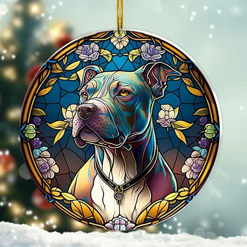 Vista 29 de Regalos de Malamute de Alaska - Adorno Navideño de Perro de Alaska 2025 Regalos de Perro de Alaska para Mujeres, Adorno de Malamute de Alaska