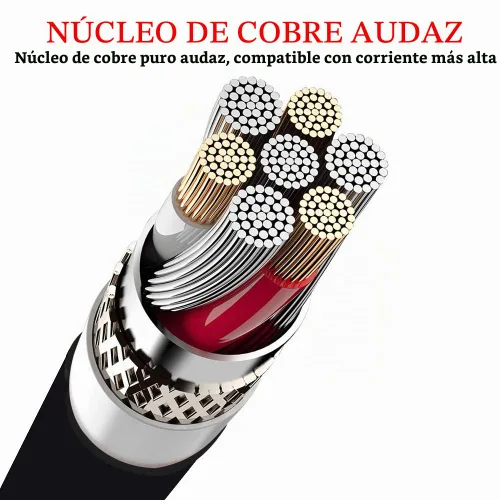 Vista 6 de MEROM Cable de alimentación universal de 5 V CC, cable de carga USB a CC de 5,5x2,1 mm con 8 puntas de conector