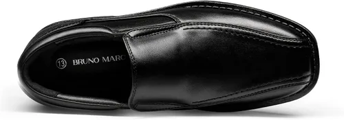 Vista 4 de Bruno Marc Zapatos de vestir para niño mocasines sin cordones zapatos de boda
