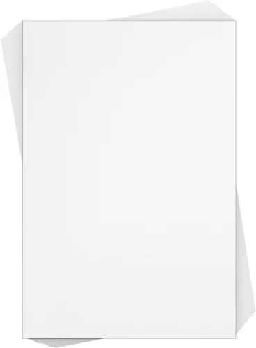 Vista 8 de Papel de cartón, 5 x 7 pulgadas, blanco, 200 unidades, 300 GSM (110 libras), cartulina pesada para invitaciones de boda y cartulina de invitación