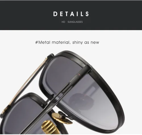 Vista 4 de Aviator - Lentes de sol clásicos con espejo para hombres, polarizados, para mujeres, protección UV, ligeros, para conducir, pesca, deportes y hombres