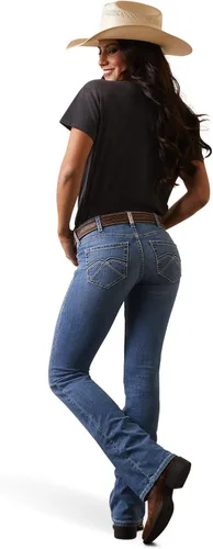 Vista 2 de Ariat Mujer R.E.A.L. Perfect Rise Jayla Boot Cut Jean Tennessee 26, Azul (Denim)